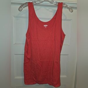 Old Navy Vibrant Red Tank Top